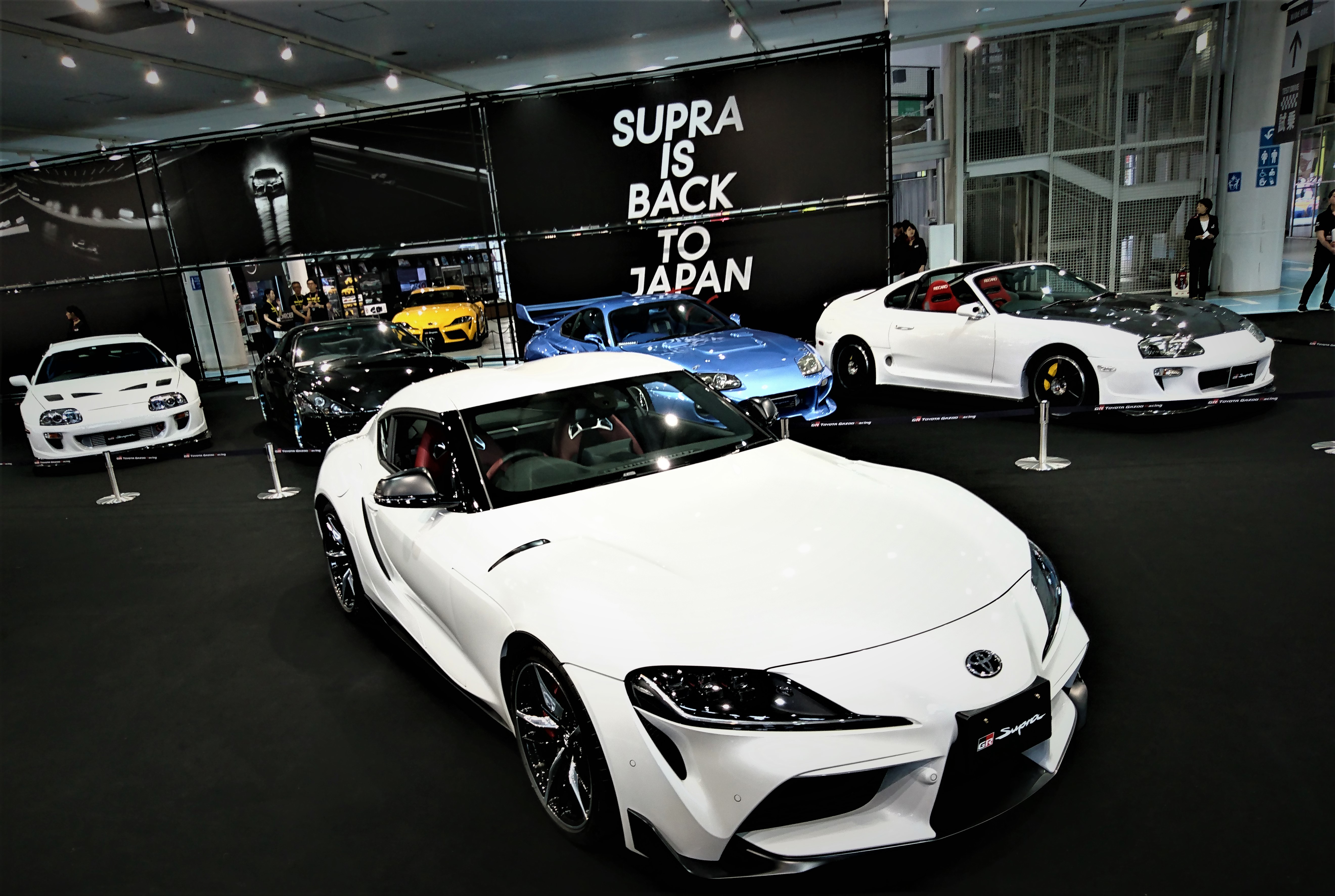 参加 Supra Is Back To Japan Fes 新型スープラ発売日5 17から３日間 お台場で開催 90 80 70スープラの共演 試乗イベントも おんトレ