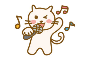 歌う猫