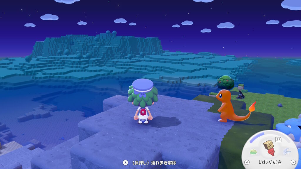 ぽこあポケモン：まっさらな街の広さにビビる
