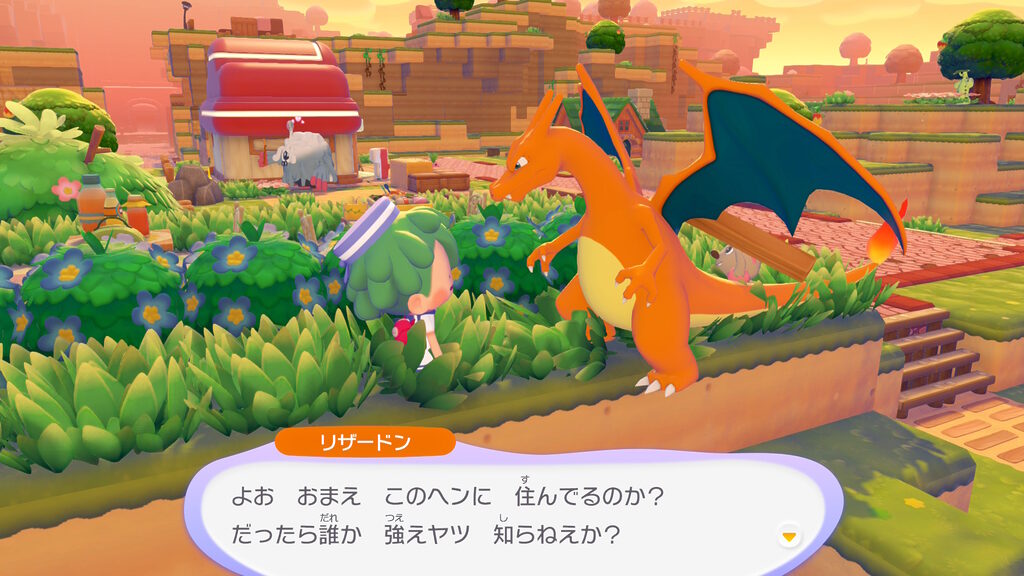 ぽこあポケモン：ただの草むらからリザードン現る